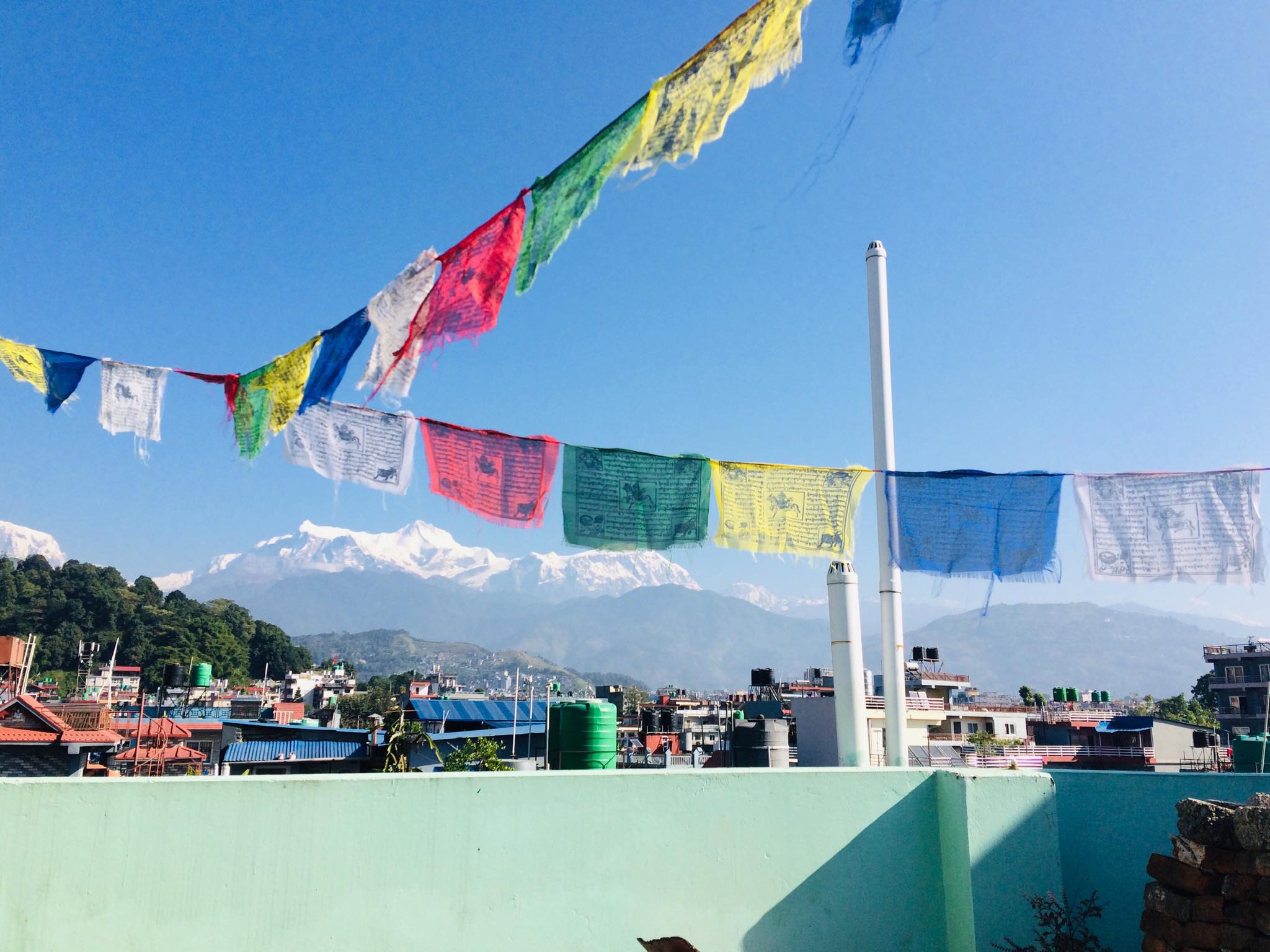 Rooftop with mountain views anytime