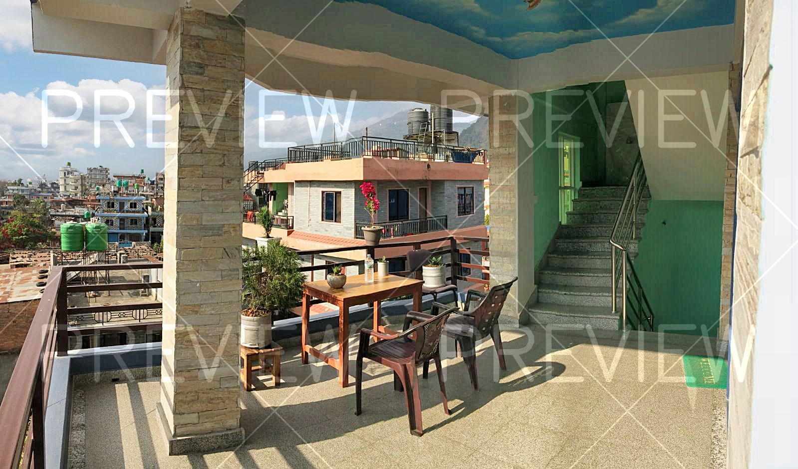 Apartment at Pokhara nepalaffordable cheap luxurynice balcony