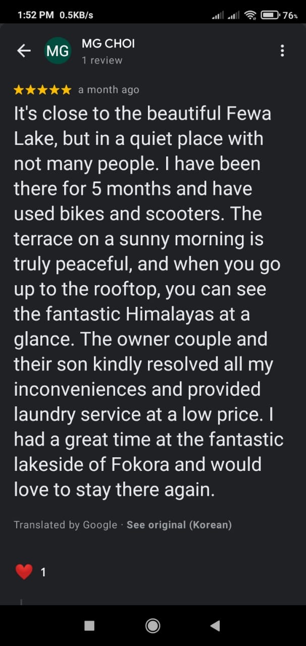 Apartment at Pokhara review2